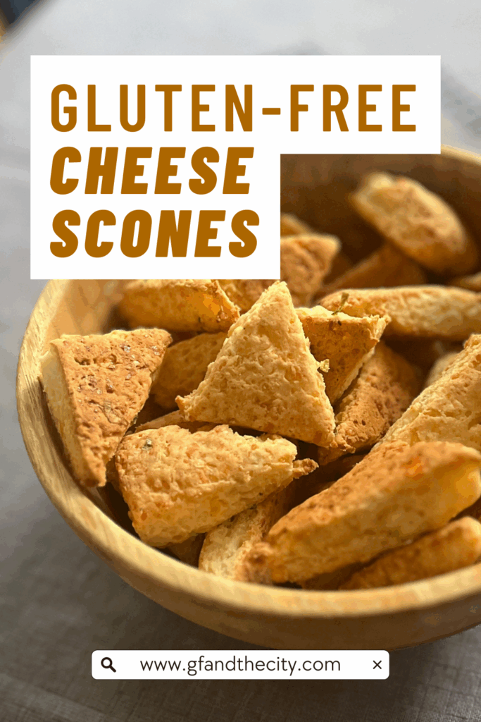 Gluten Free Cheese Scones close up